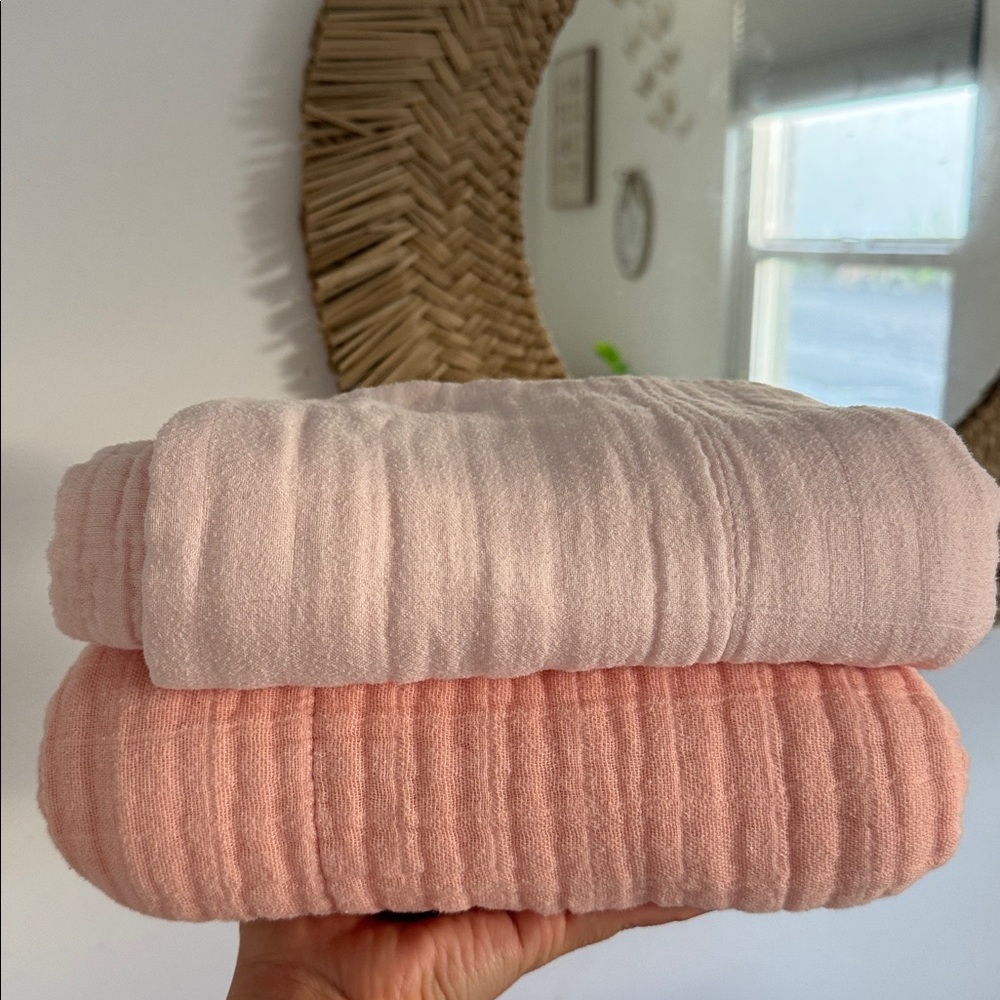 Bundle: Little Unicorn Rose Petal Blankets